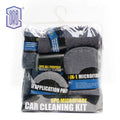 9-Piece Car Wash & Detailing Kit - Tire Brush, Mitt, Sponge & Towels