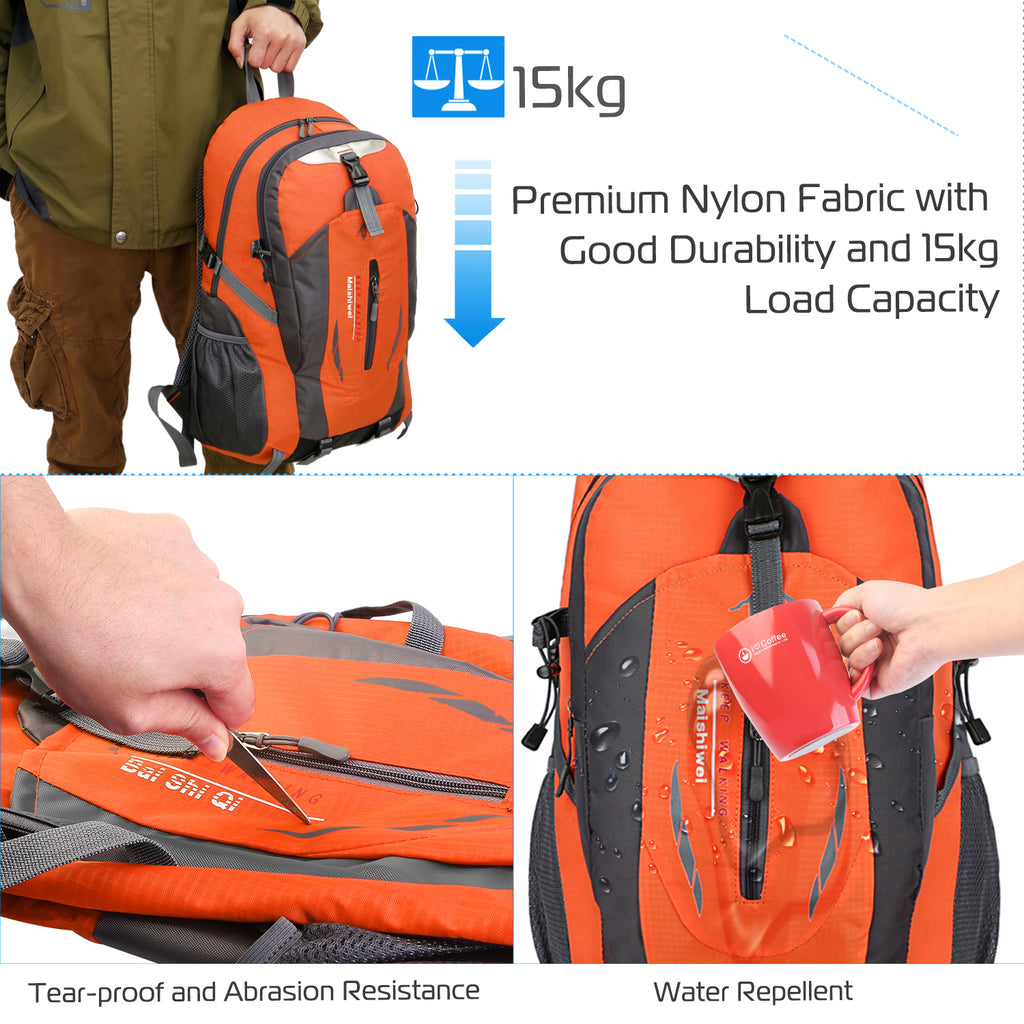 Hiking Daypack 36L – Waterproof Outdoor Travel Backpack – image 5