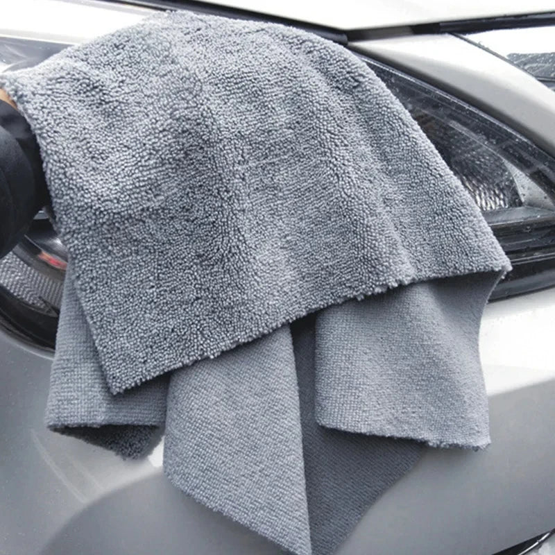 5-Pack Microfiber Car Wash & Drying Towels – image 2