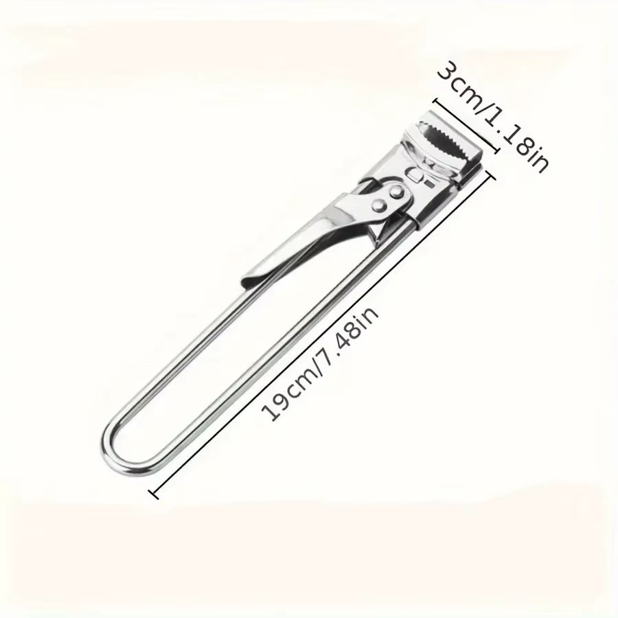 Adjustable Jar and Bottle Opener, Stainless Steel Lid Remover – image 4
