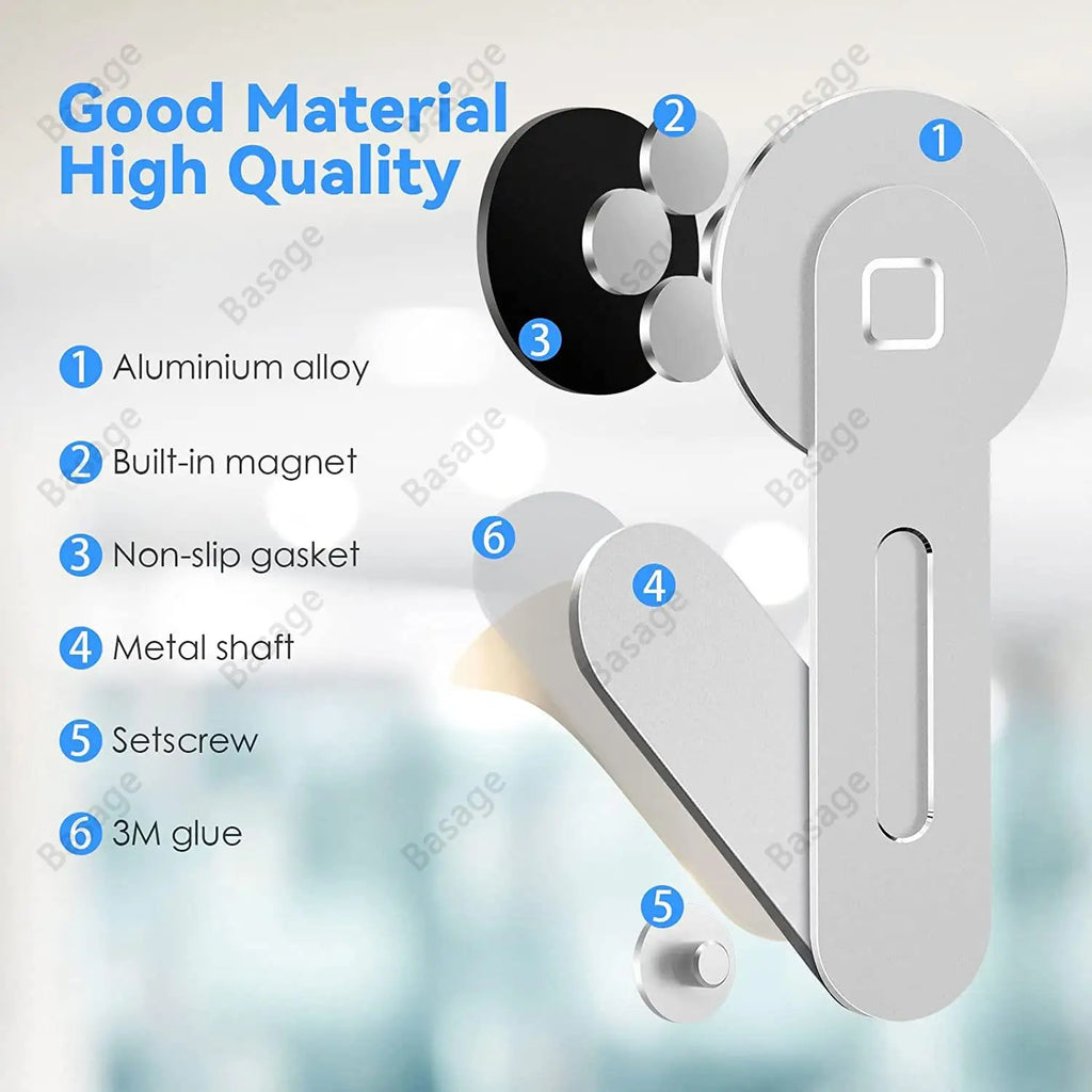 Magnetic Monitor Phone Mount - Foldable Side Phone Holder – image 6