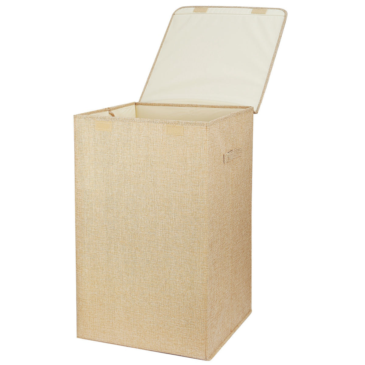 Laundry Hamper with Lid Foldable, Large Clothes Basket – image 2