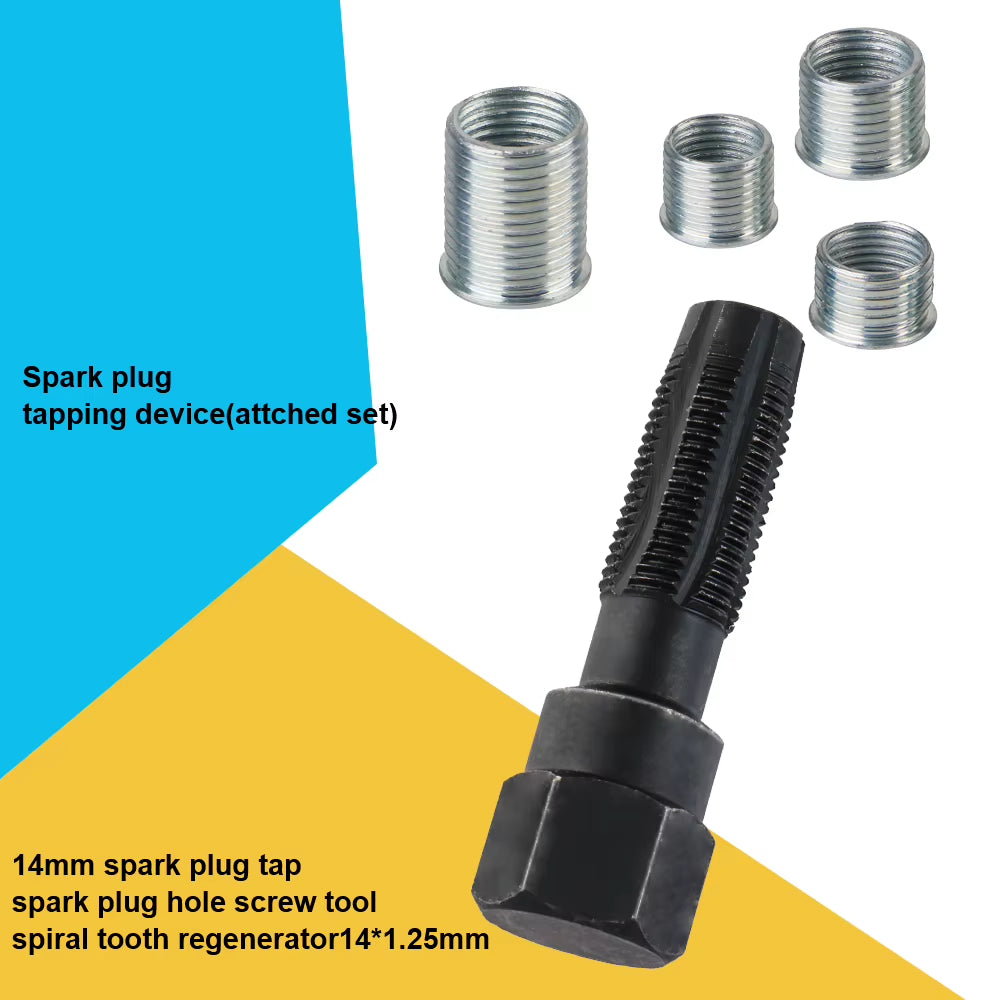 Mechanic Spark Plug Thread Repair Kit M14x1.25 - Auto Rethreader – image 2