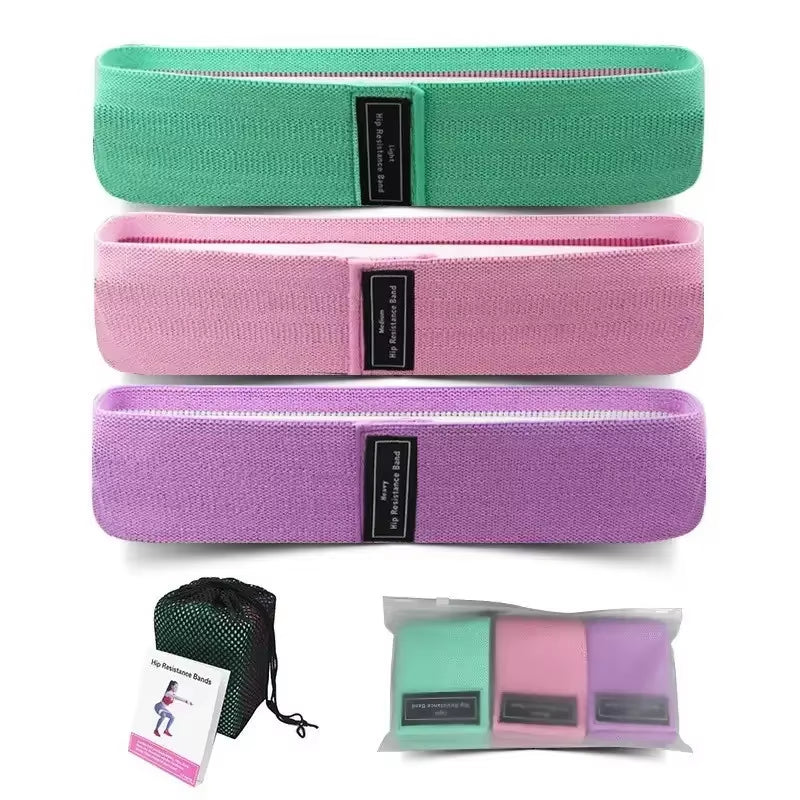 Fabric Resistance Bands Non-Slip Hip and Glute Loop Bands – image 9