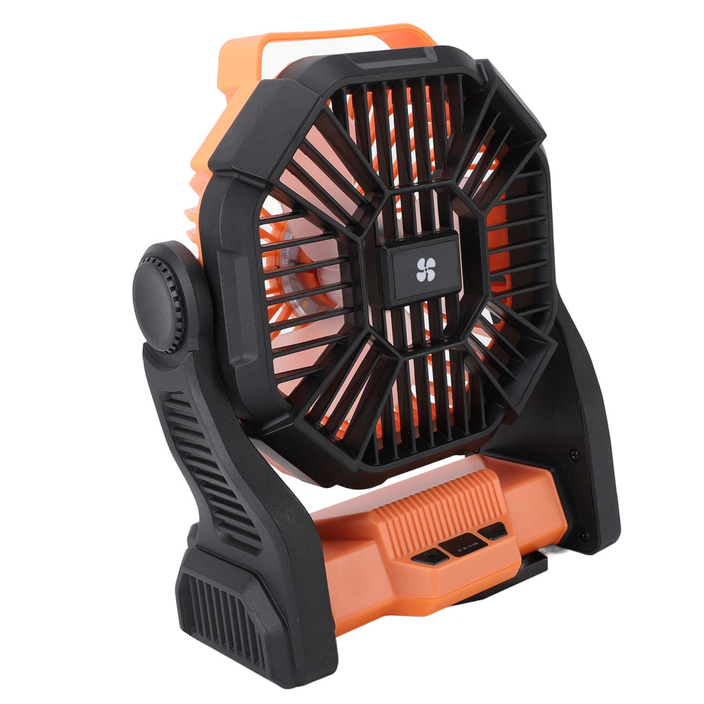 Camping Fan with LED Lantern - Rechargeable 10400mAh Tent Fan – image 2