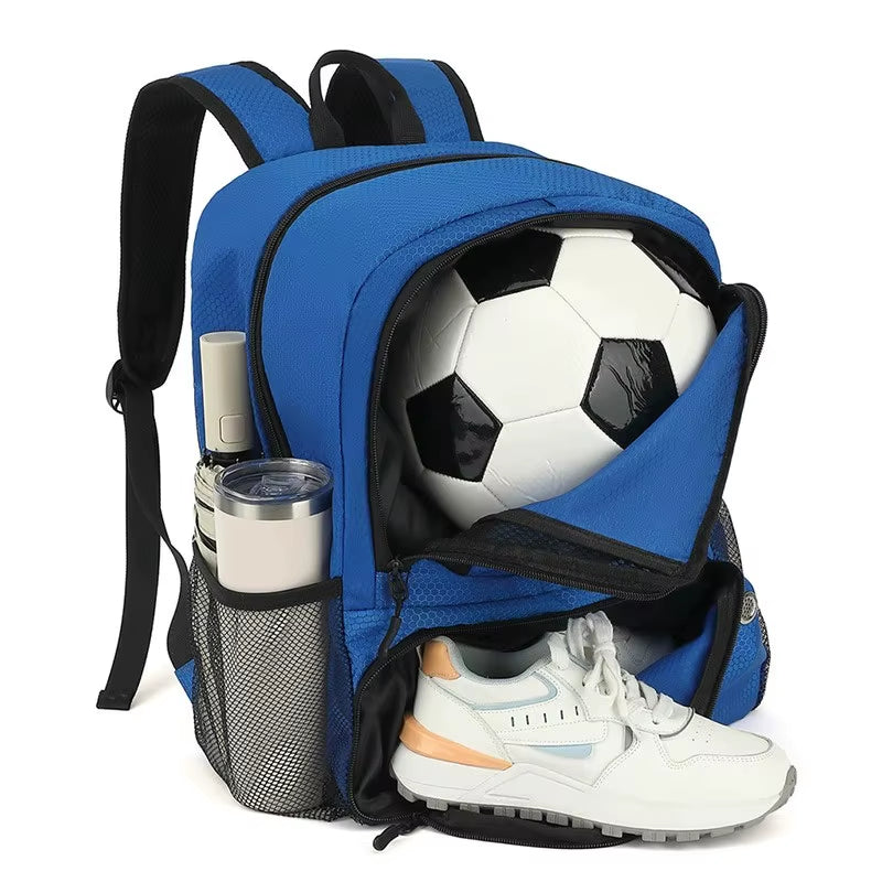 Waterproof Sports Ball Backpack for Football, Basketball, Volleyball