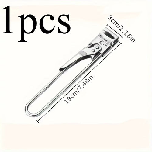 Adjustable Jar and Bottle Opener, Stainless Steel Lid Remover