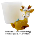 Deer Silicone Mold for Candles, Plaster and Resin Crafts