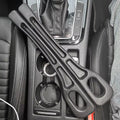 Seat Gap Filler Strip 2-Pack, Universal PU Console Crevice Blocker