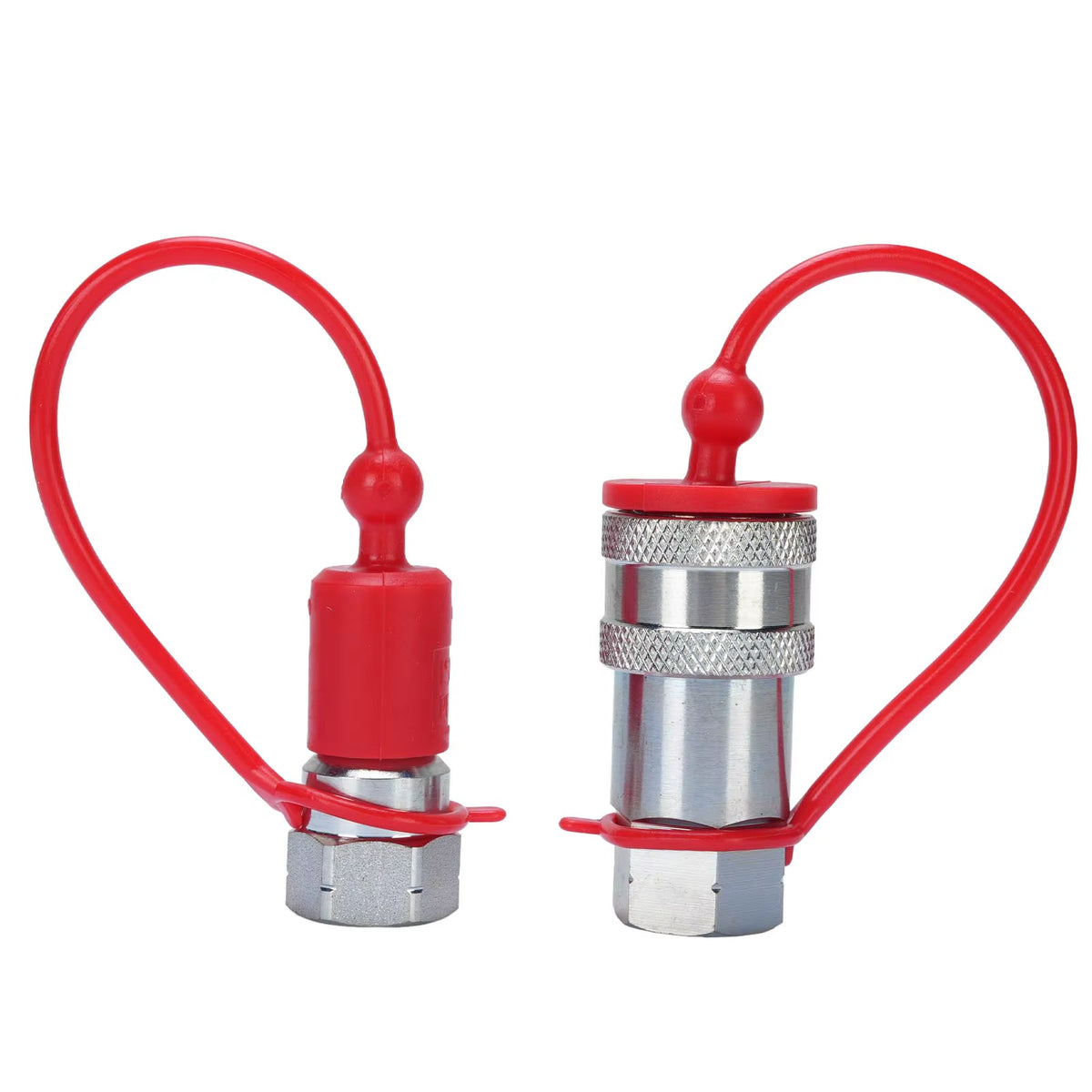 Tractor Hydraulic Quick Coupler Set, 1/4 in NPT ISO-A, 2 Pack – image 3