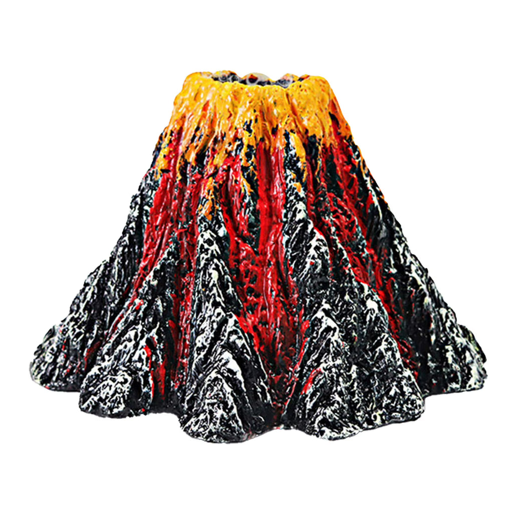 Resin Volcano Aquarium Ornament with Hiding Cave, Fish Tank Decor – image 7