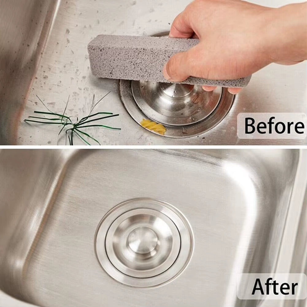 Pumice Cleaning Stones, 2 Pack Scouring Sticks for Toilets and Tile – image 5