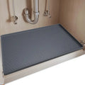Under Sink Mat – 34 x 22 in Silicone Cabinet Liner Drip Tray