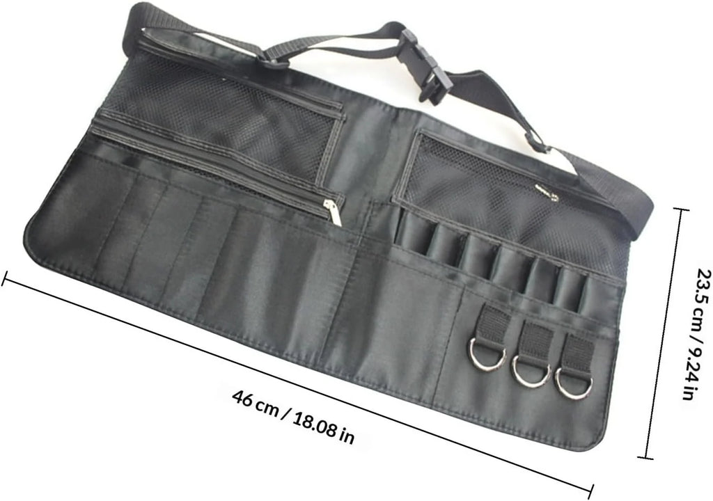Makeup Brush Belt Bag – 12-Slot Artist Waist Organizer – image 2