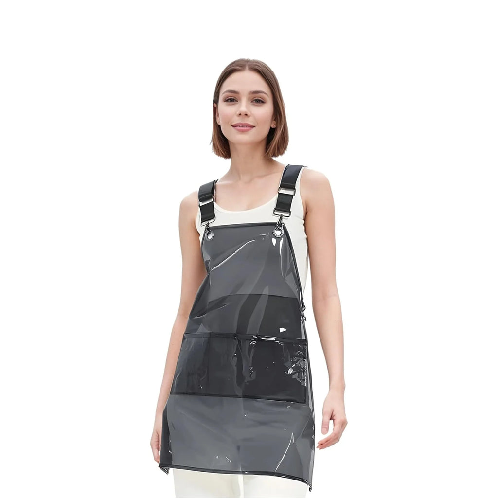 Salon Apron – Waterproof Cross-Back Stylist Apron, 3 Pockets – image 5