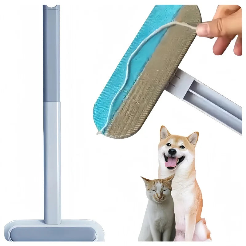 Pet Hair Remover Brush – 3-in-1 Long Handle Fur and Lint Scraper – image 7