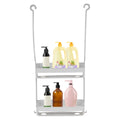 Hanging Shower Shelf – Double-Tier No-Drill Bath Caddy