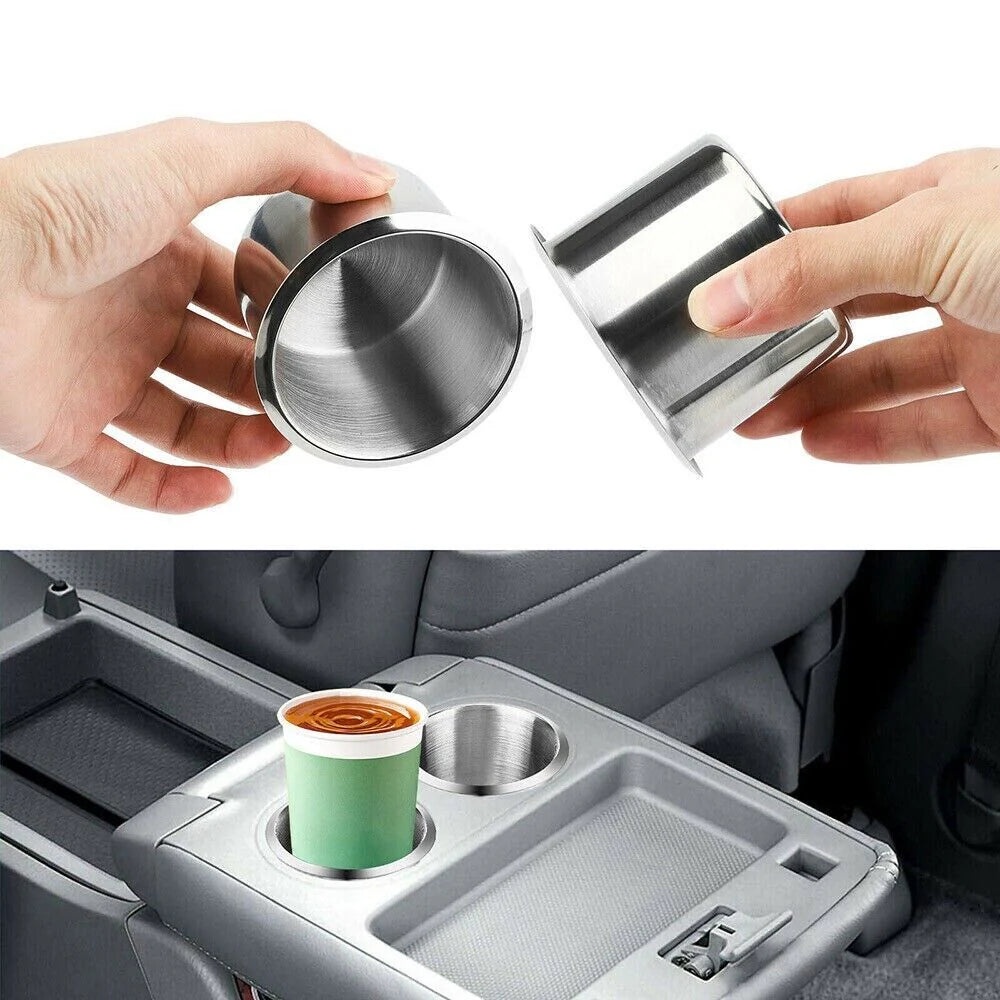 Stainless Steel Cup Holder for Boat, RV, Truck & Car – image 2