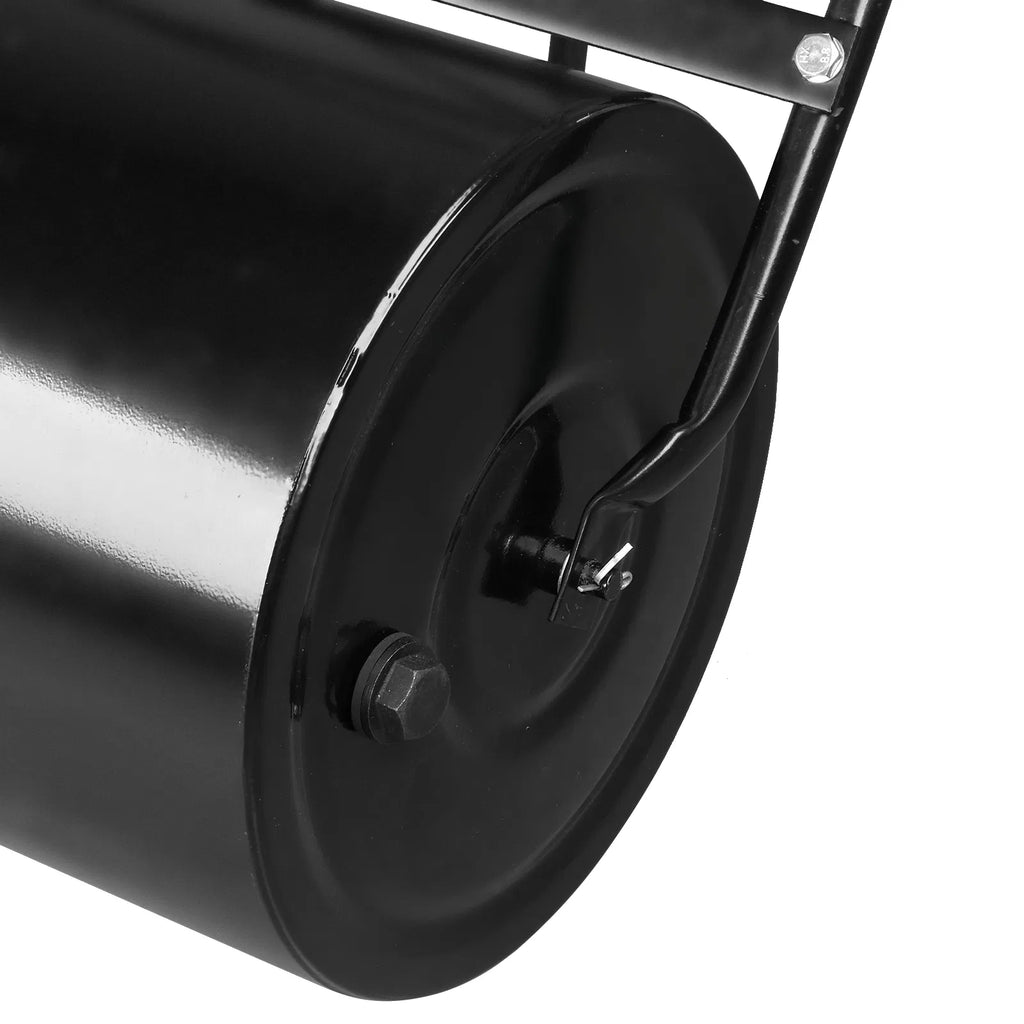Lawn Roller 19.5 in Steel Drum, Push or Tow, 10 Gal Water Fill