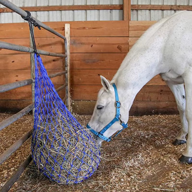 Livestock Slow Feed Hay Net, Small Hole Haynet for Horses and Goats – image 3