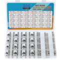 Glass Fuse Assortment Kit, 400 Pc Fast Blow 5x20mm and 6x30mm