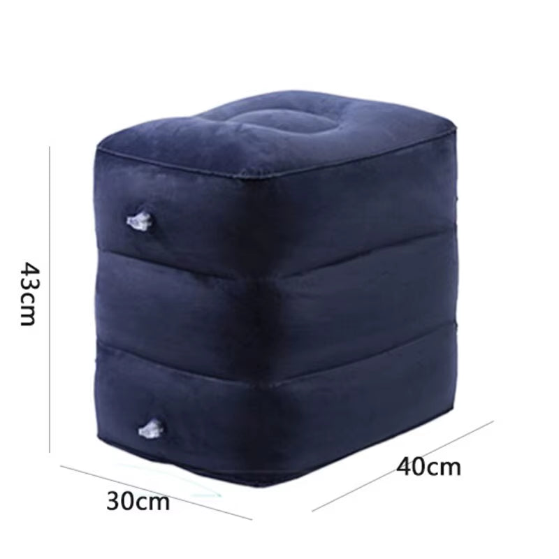 Inflatable Footrest Pillow, 3-Layer Adjustable Height – image 7