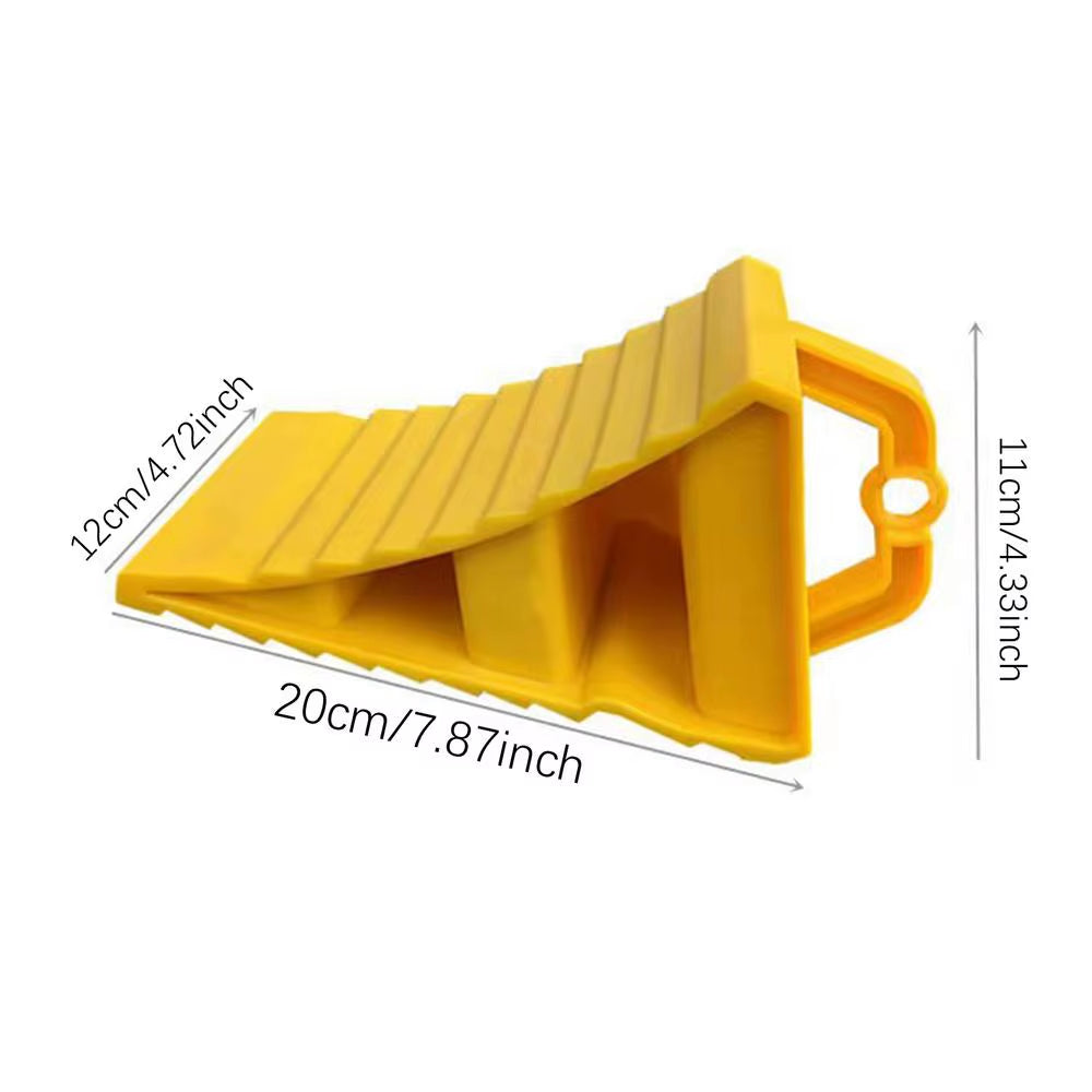 Wheel Chock – Anti-Slip Tire Stop Block for Car, RV & Trailer