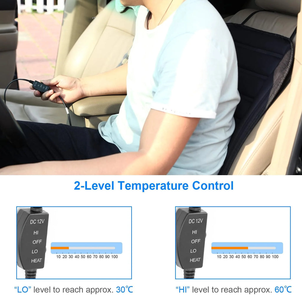 Heated Car Seat Cushion 12V with Adjustable Temperature – image 5