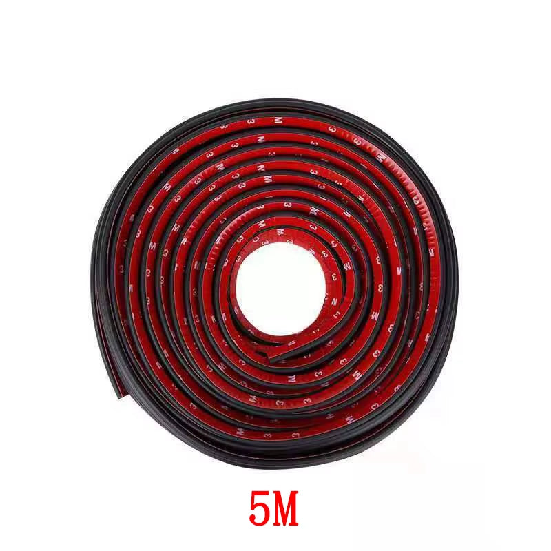 Car Door Seal Strip - B Type Rubber Weatherstrip for Noise Insulation