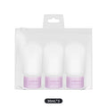 Travel Bottles 30 ml, 3-Pack Leakproof Refillable Squeeze Tubes