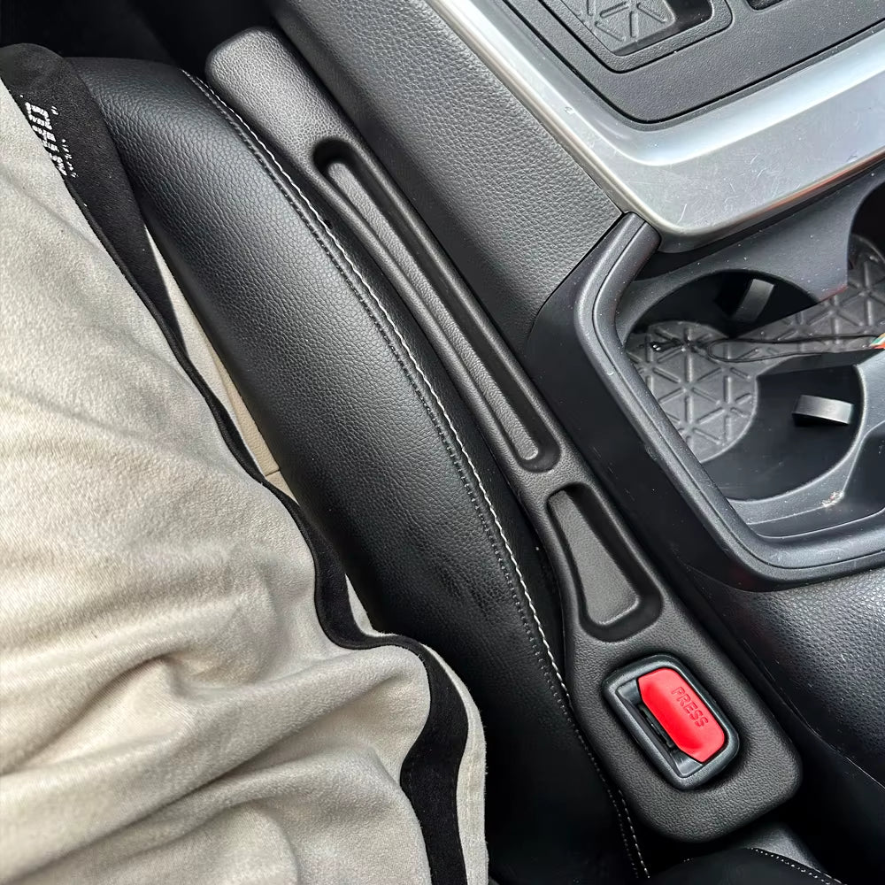 Seat Gap Filler Strip 2-Pack, Universal PU Console Crevice Blocker – image 6