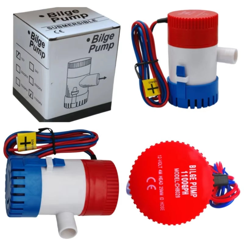 1100 GPH 12V Submersible Bilge Pump for Boats – image 7
