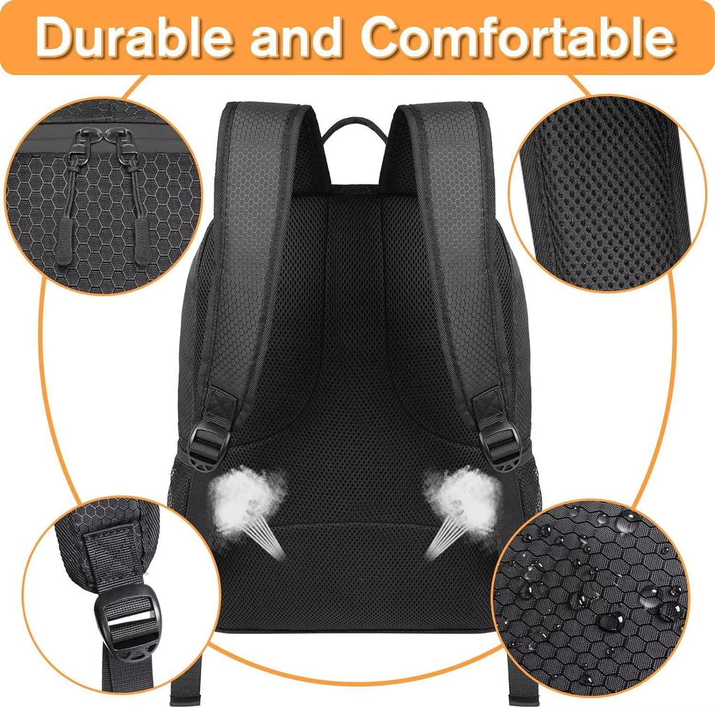 Waterproof Sports Ball Backpack for Football, Basketball, Volleyball – image 3