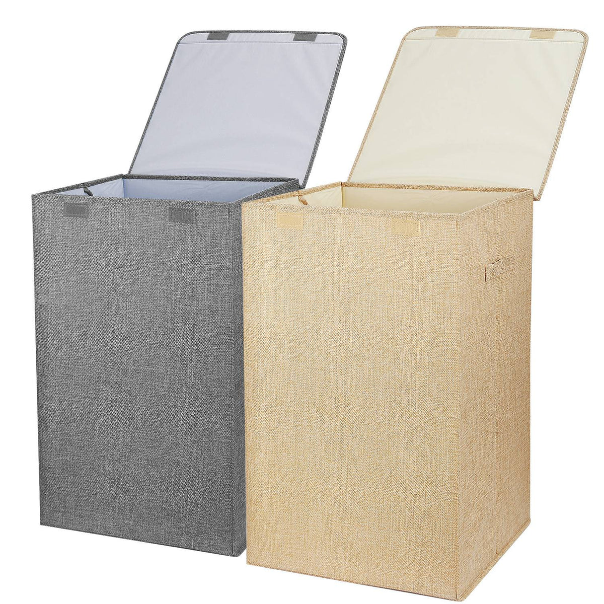 Laundry Hamper with Lid Foldable, Large Clothes Basket – image 6