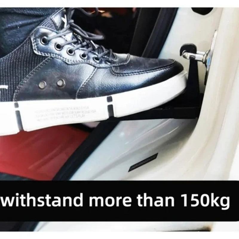 Car Door Step - Foldable Roof Rack Access Pedal, Aluminum – image 3