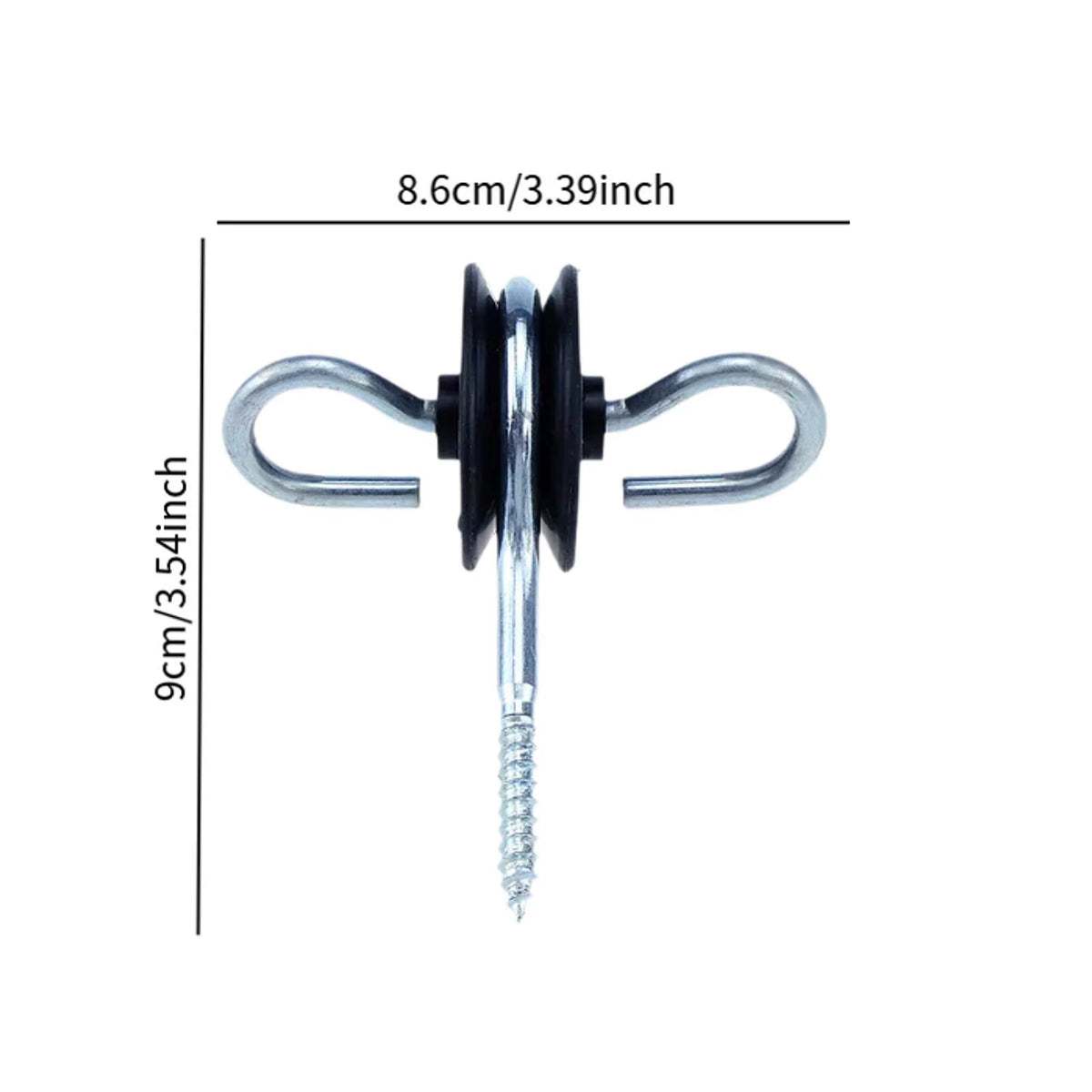 Farm Electric Fence Gate Handle Anchors, 12-Pack Screw-In Insulators