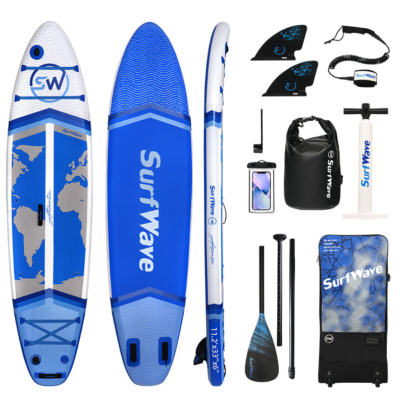 Inflatable Stand Up Paddle Board 11 ft x 33in x 6in With Accessories – image 2