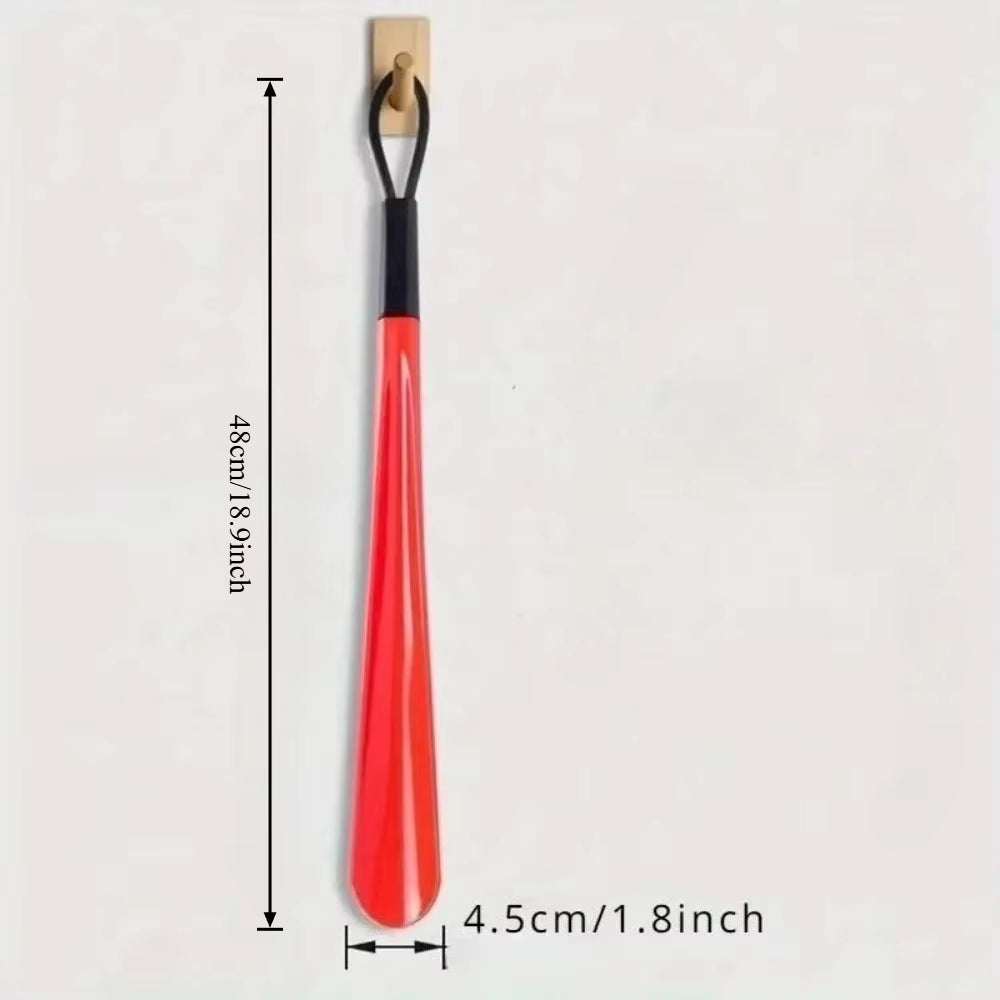 Shoe Horn Extra Long, Non-Slip ABS Shoe Helper with Hanging Hole – image 7