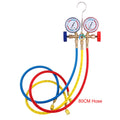 HVAC 3-Way AC Manifold Gauge Set with Hoses