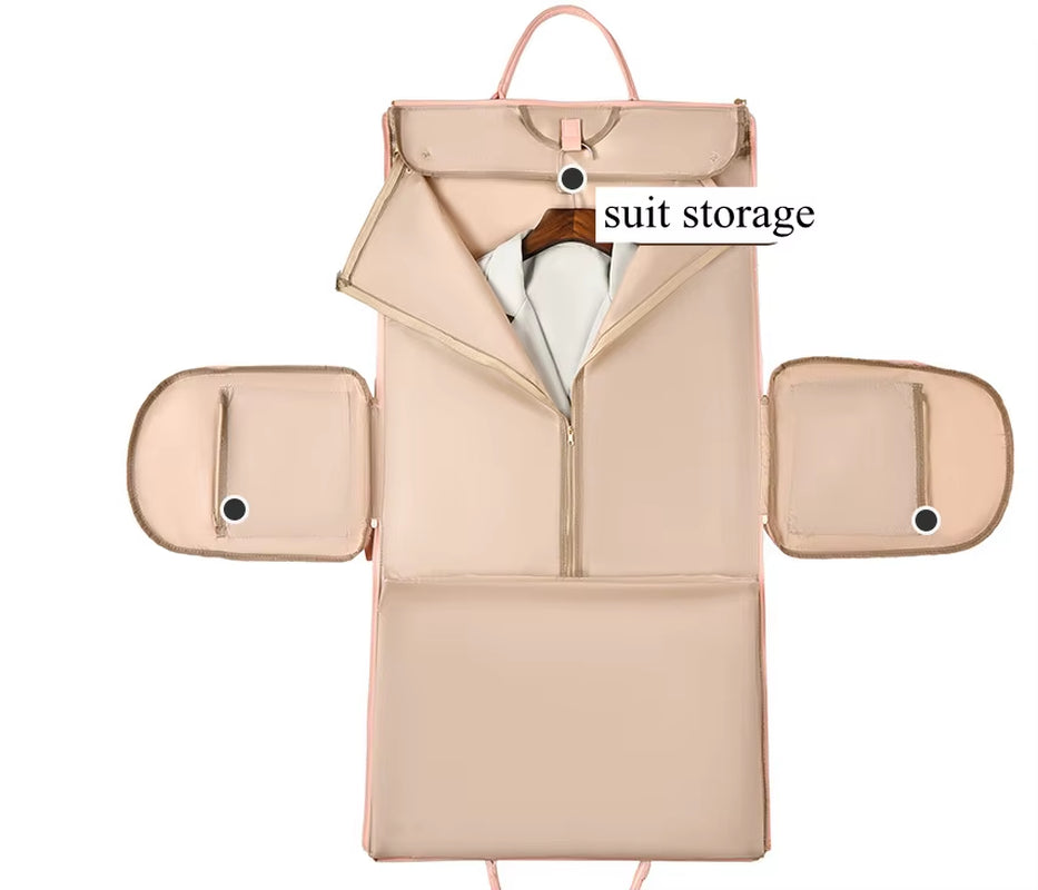 Rolling Garment Duffel Bag with Wheels for Carry-On Travel – image 5