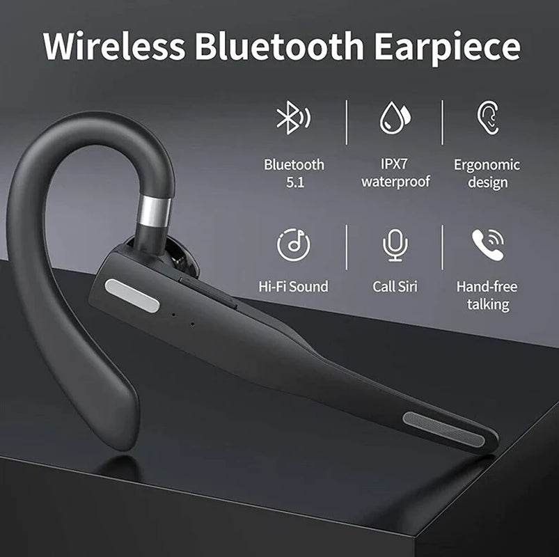 Trucker Wireless Headset with Boom Mic, Noise Cancelling – image 6