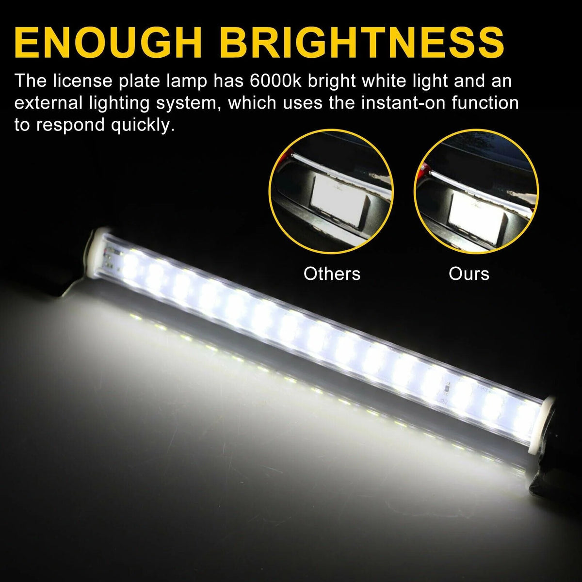 License Plate LED Backup Light, 6000K White, 12V – image 11