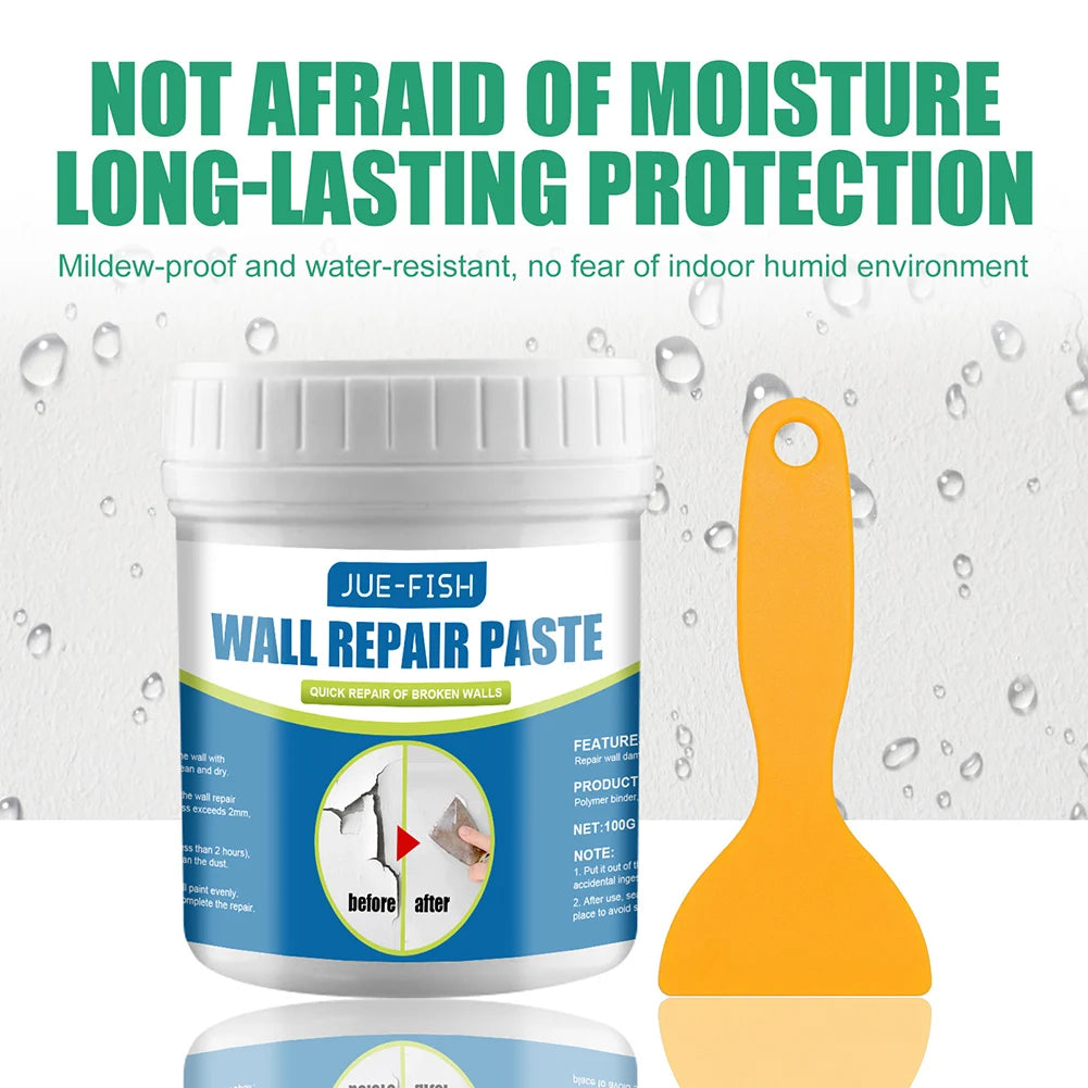 Drywall Repair Paste Kit – Wall Crack & Hole Filler w/ Scraper – image 5