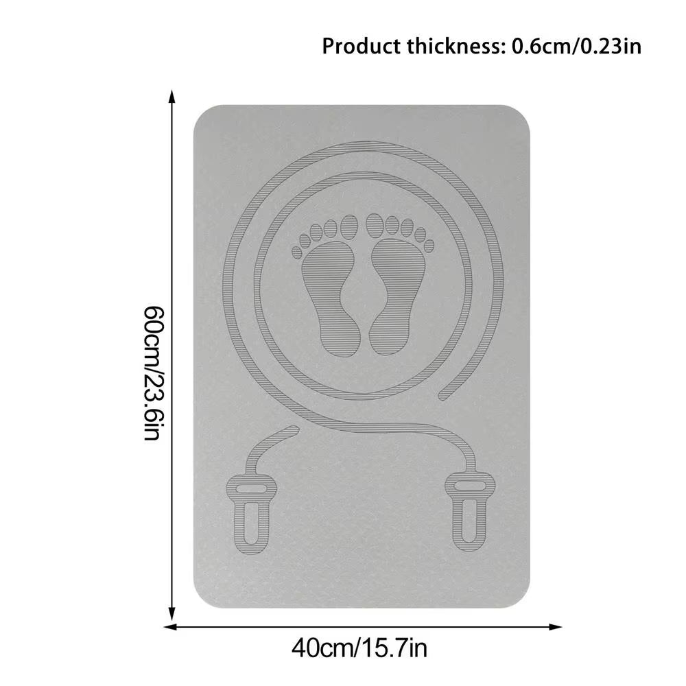 Jump Rope Mat, Non-Slip 6 mm TPE Exercise Mat – image 8