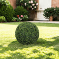 Artificial Boxwood Topiary Balls 2 Pack, 18.5 in Outdoor Decor