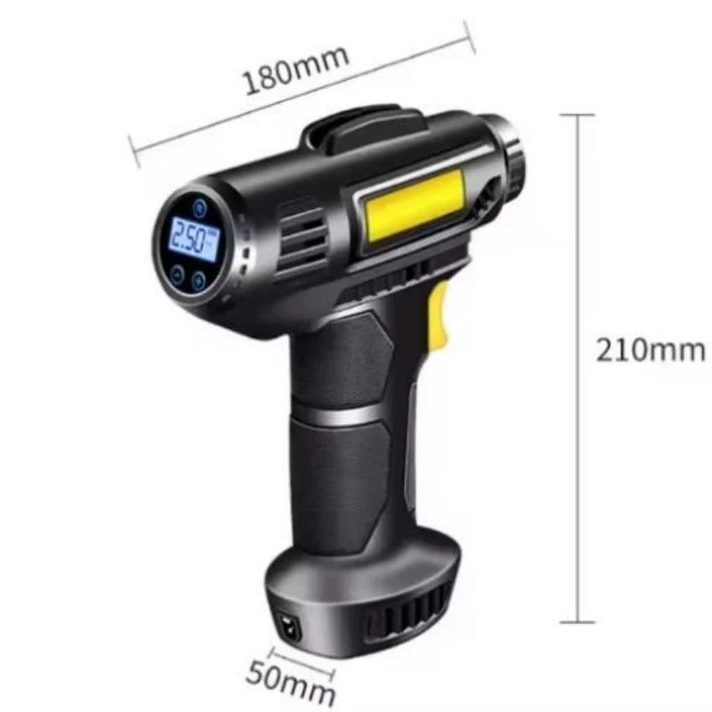 Cordless Tire Inflator Handheld Air Pump with Digital Display – image 4