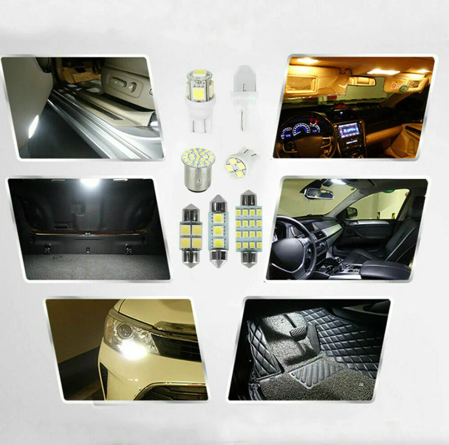 Car Interior LED Bulb Kit, 28 Pieces, 6000K White – image 8