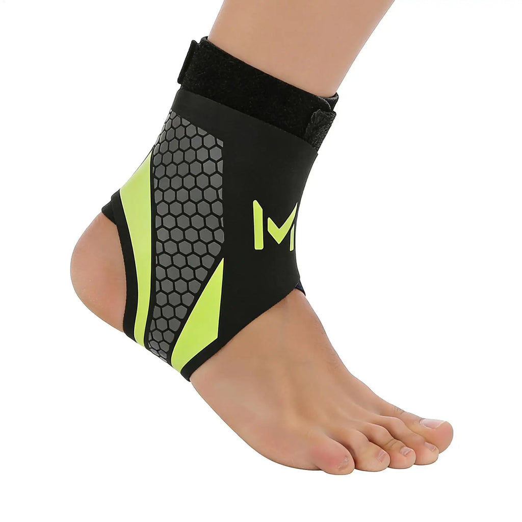 Ankle Compression Sleeve with Strap, Breathable Sports Brace – image 4