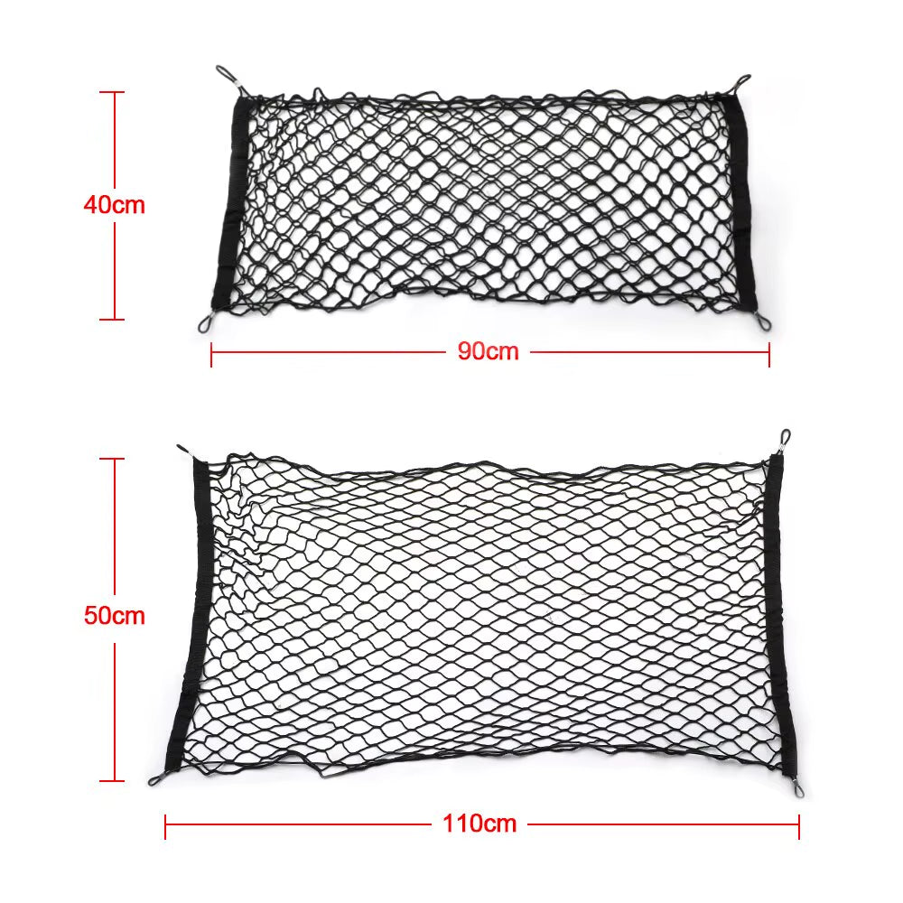 Trunk Cargo Net Bag, Elastic Nylon Mesh Storage Organizer – image 6