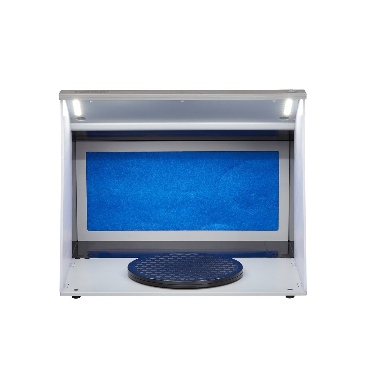 Portable Hobby Spray Booth with LED Lights, Dual Fans and Turntable – image 6